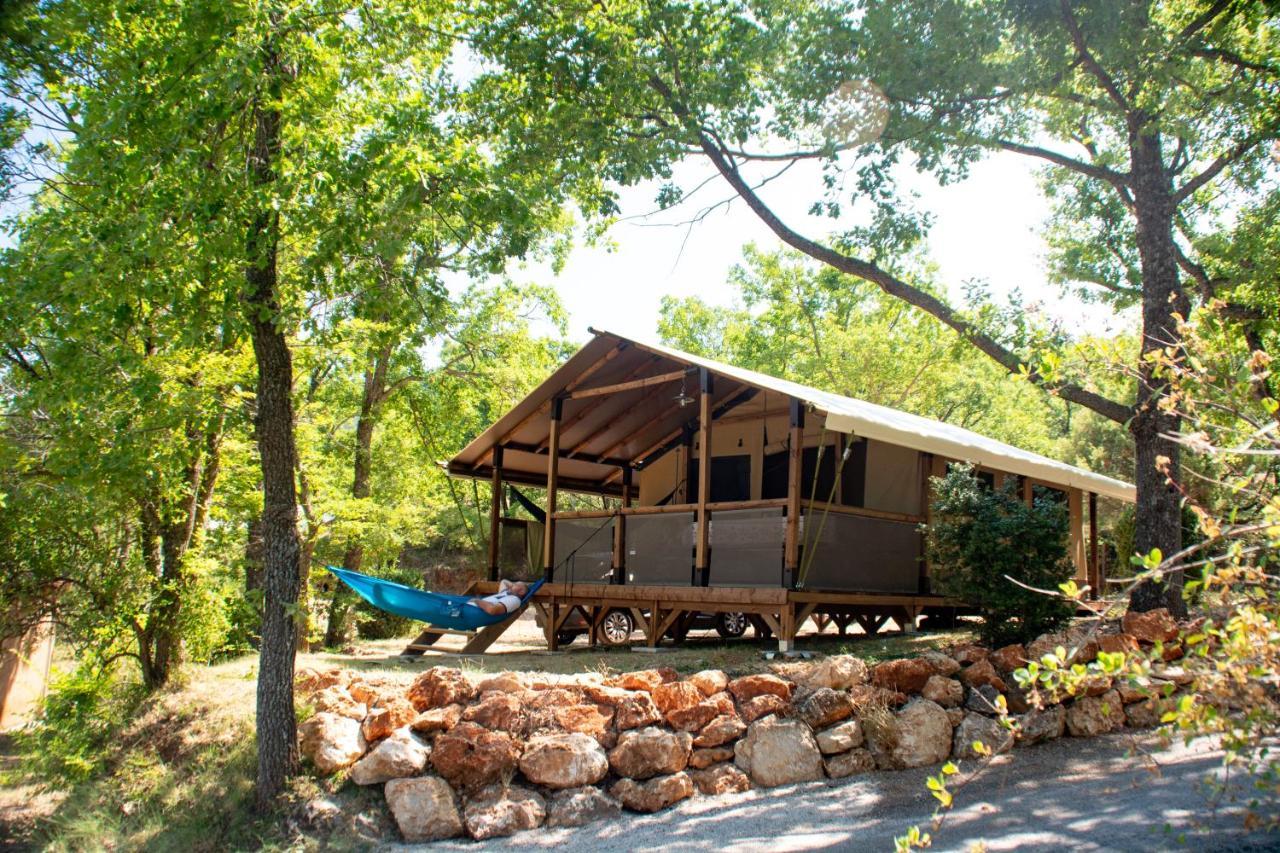 Campasun Camping De L'Aigle Aiguines Luaran gambar