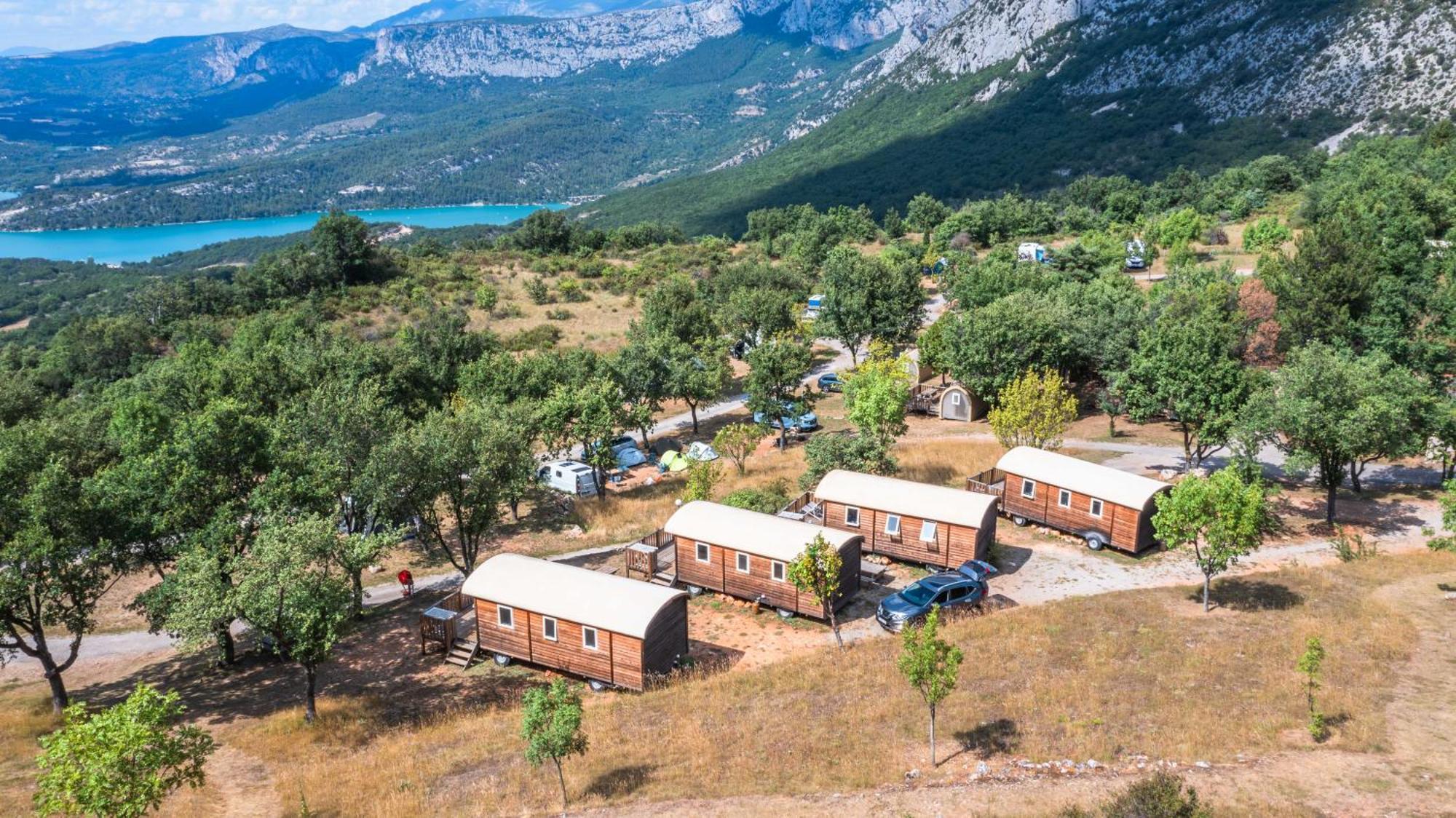 Campasun Camping De L'Aigle Aiguines Luaran gambar